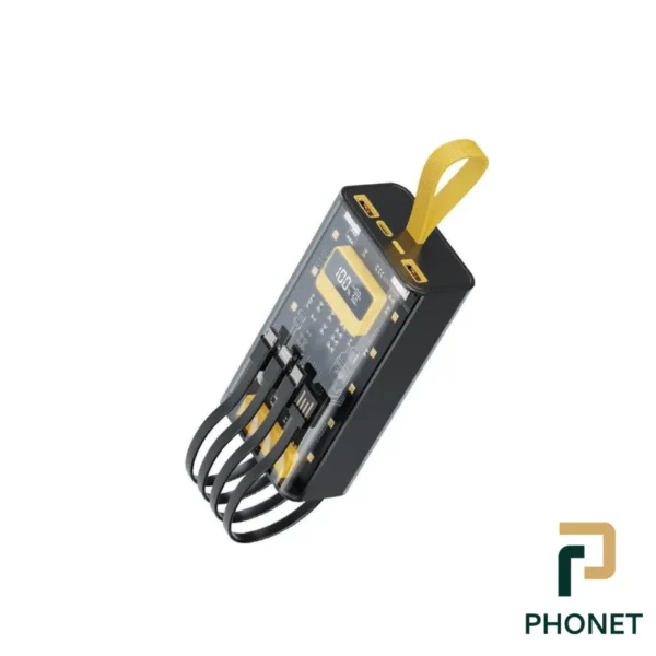 پاوربانک گرین لاین مدل Transparent Pro 20000