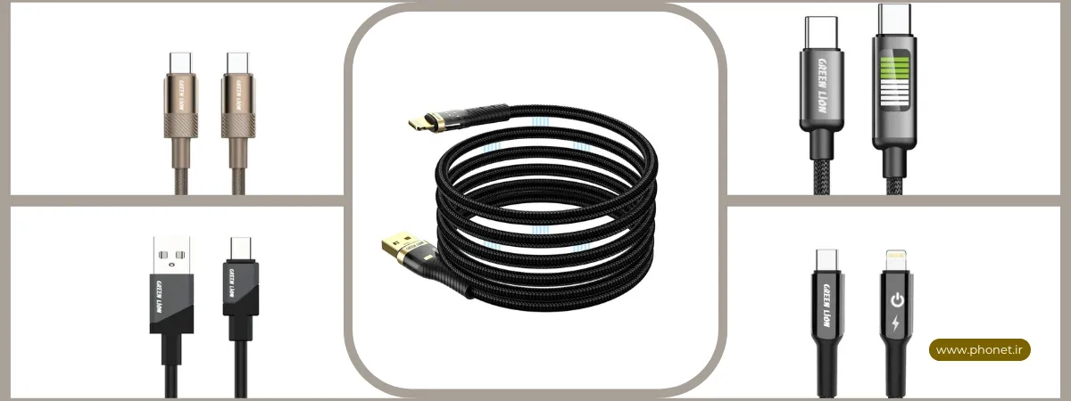 خرید عمده کابل گرین لاین - سایت فونت