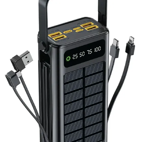 پاوربانک خورشیدی 30000 میلی آمپر گرین لاین