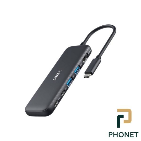 هاب 5 پورت انکر مدل A8355